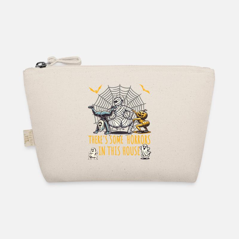 Il y a des horreurs dans cette maison Lustiger Spruch Trousse biologique
