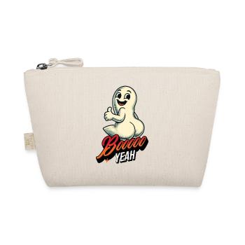 Boo Yeah Fantôme Drôle Dire Design - Trousse biologique - nature - Devant