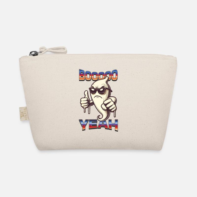 cooles Boo Yeah Gespenst Lustiges Spruch Design Bio-Täschchen