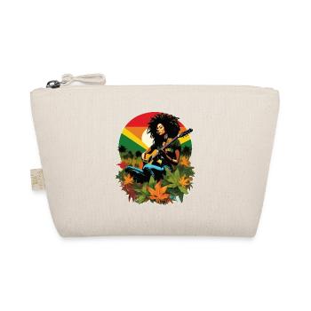 Rastafarian reggae guitarist - Organic Pouch - nature - Front