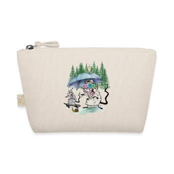 Leisure Mouse Mice Rat Rats Fanilie Skater - Organic Pouch - nature - Front