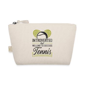 Raquette de joueur de tennis drôle - Trousse biologique - nature - Devant