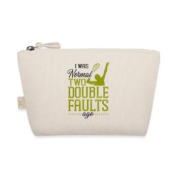 Drôle de raquette de joueur de tennis que j’étais - Trousse biologique - nature - Devant