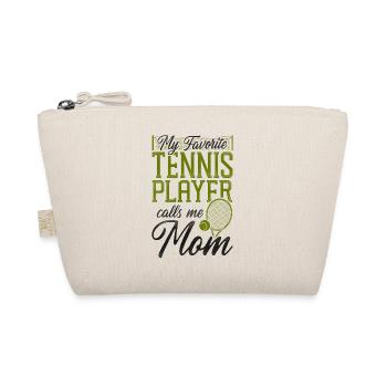 Drôle de joueur de tennis raquette maman - Trousse biologique - nature - Devant