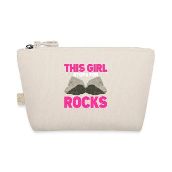This Girl Stops For Rocks Geology Geologist - Bio-Täschchen - Natur - Vorne