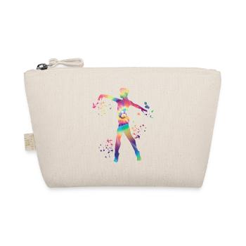 Ballet Dancer Colorsplash Man Ballerino - Organic Pouch - nature - Front