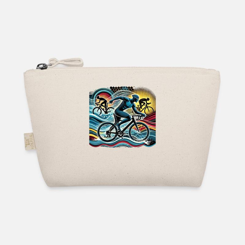 Triathlon, swimming, cycling and running Organic Pouch