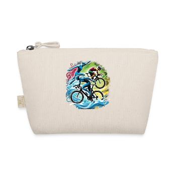 Le triathlon est mon sport - Trousse biologique - nature - Devant