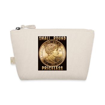 COIN SMALL ROUND PRICELESS - Organic Pouch - nature - Front
