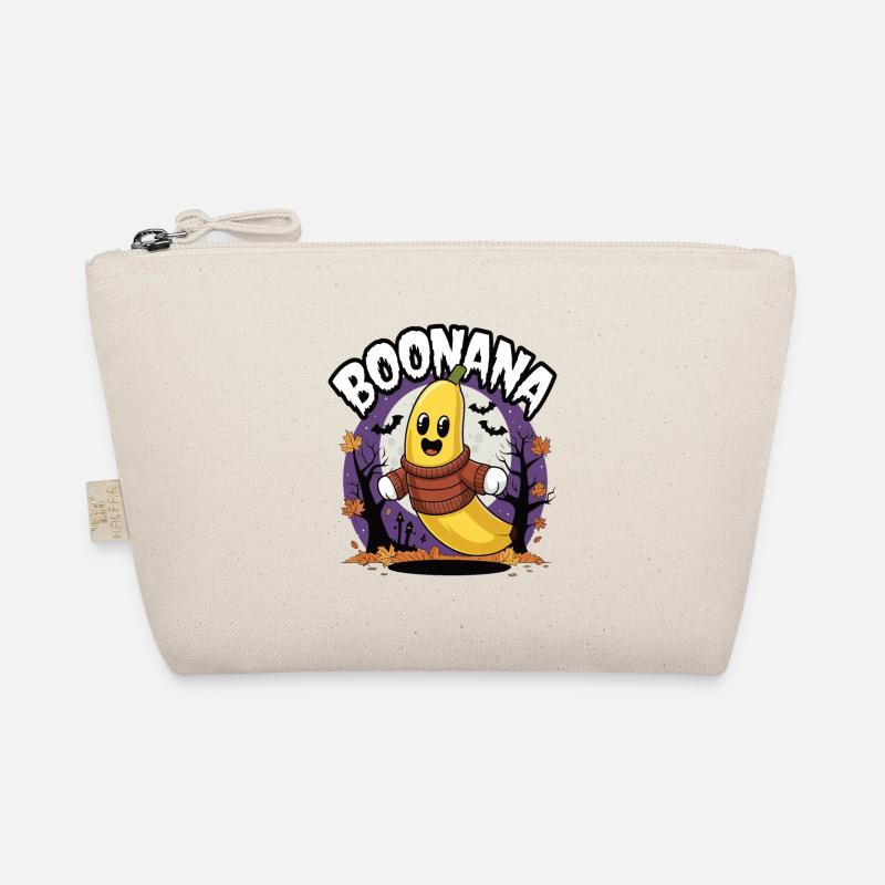 Halloween Boonana Halloween Ghost Organic Pouch