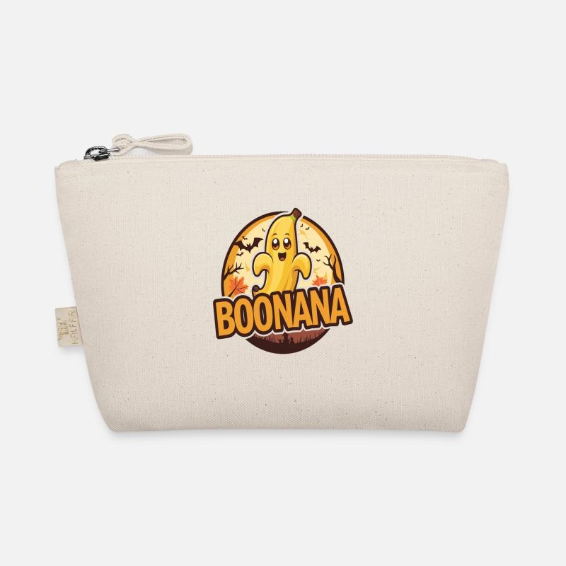 Halloween Boonana Halloween Ghost Organic Pouch