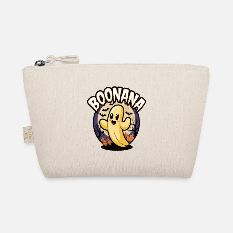 Halloween Boonana Halloween Ghost Organic Pouch