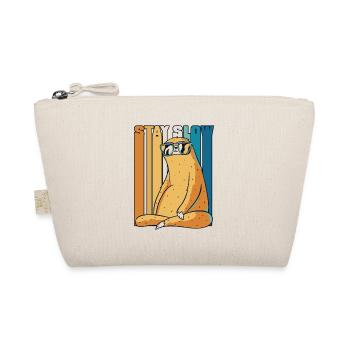 Stay Slow Brown-Throated Pilosa Folivora Lover - Organic Pouch - nature - Front