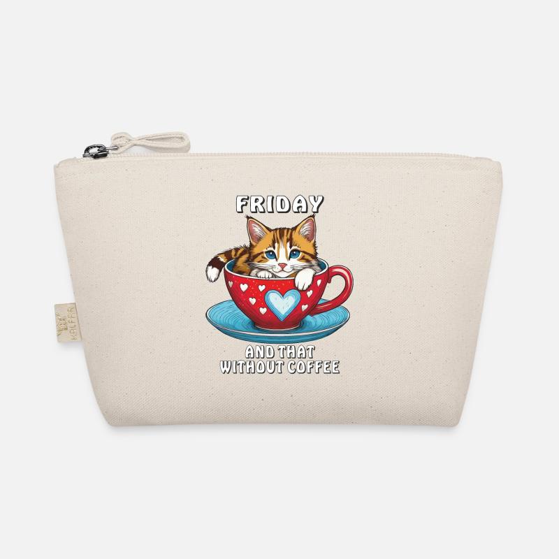 KATZE KAFFEETASSE FRIDAY COFFEE Bio-Täschchen