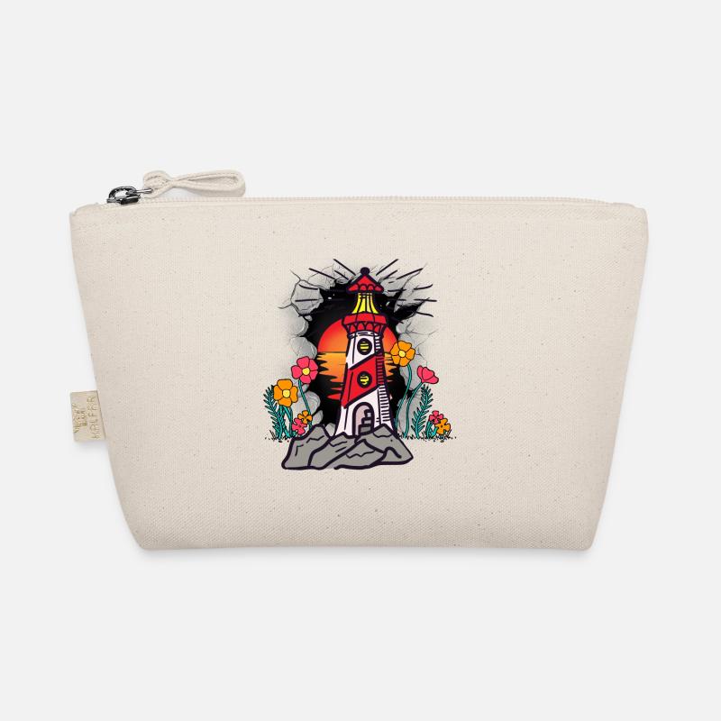 maritime, lighthouse, lighthouse, coast Organic Pouch