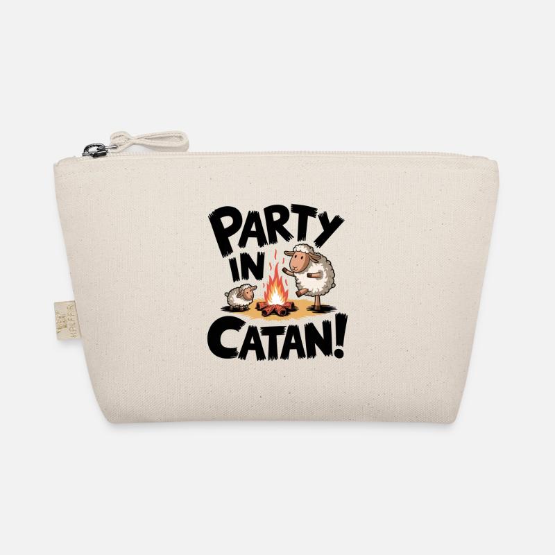 party catan Kopie - Bio-Täschchen - Natur