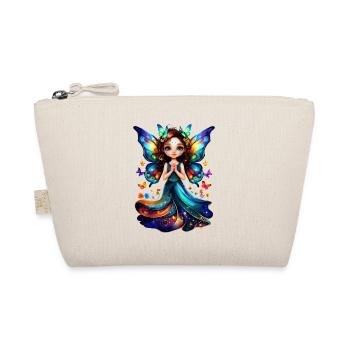 Charming Butterfly Fairy - Organic Pouch - nature - Front