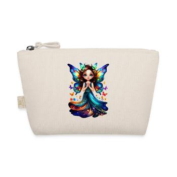 Charming butterfly fairy - Organic Pouch - nature - Front