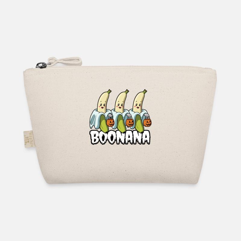 Halloween Boonana Halloween Ghost Organic Pouch