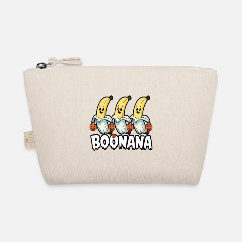 Halloween Boonana Halloween Ghost Organic Pouch