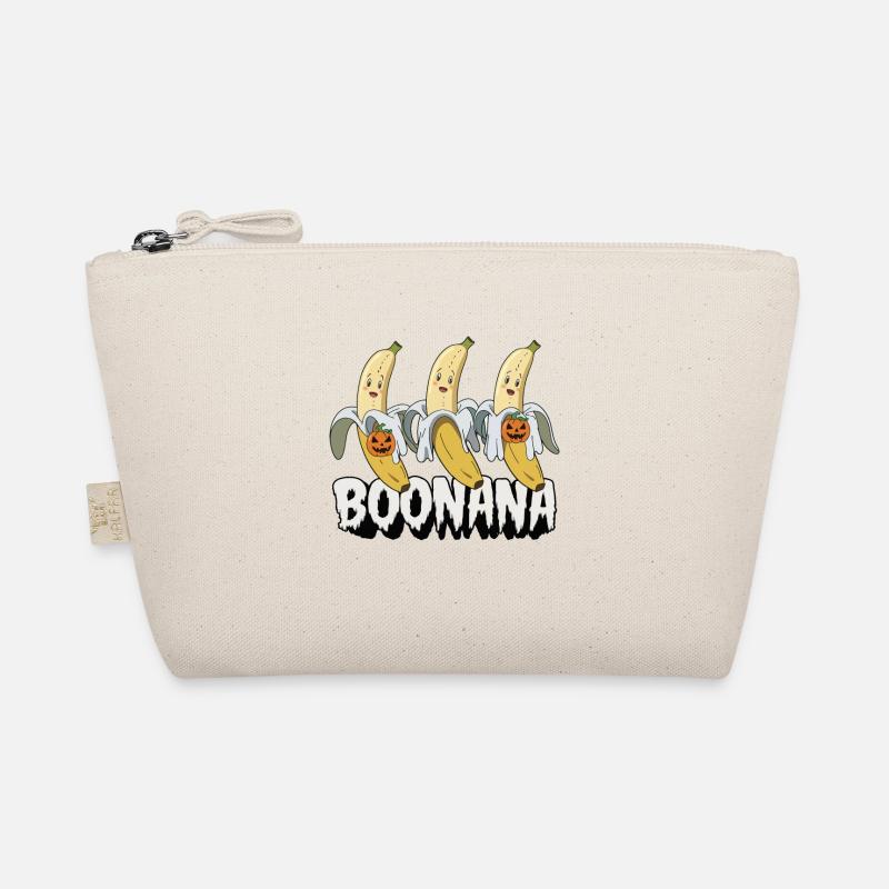 Halloween Boonana Halloween Ghost Organic Pouch