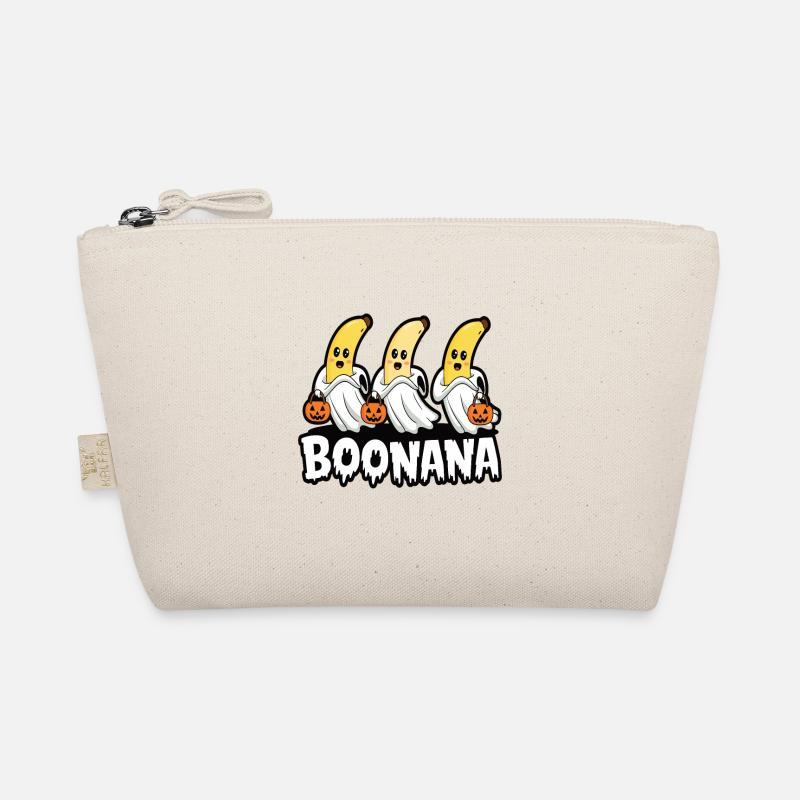 Halloween Boonana Halloween Ghost Organic Pouch