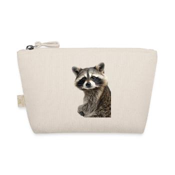 Raccoon - Organic Pouch - nature - Front