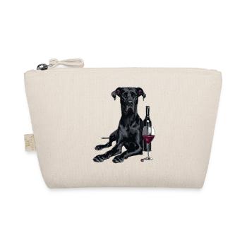 Deutsche Dogge - Bio-Täschchen - Natur - Vorne