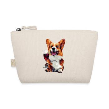 Welsh Corgi Pembroke - Bio-Täschchen - Natur - Vorne
