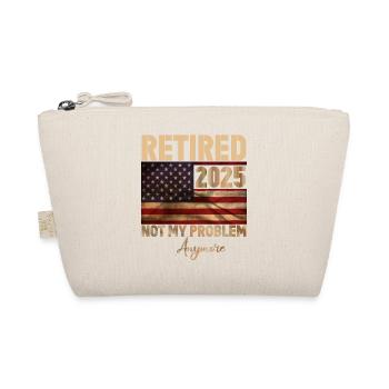 Retired 2025 - not my problem anymore - Bio-Täschchen - Natur - Vorne