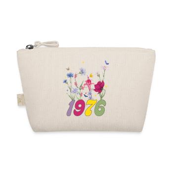 Année de naissance 1976 fleurs sauvages - Trousse biologique - nature - Devant