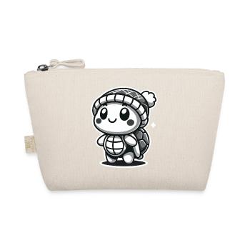 Curious Turtle - Hat Explorer - Organic Pouch - nature - Front