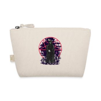 Halloween Satan Satanic Death Horror Spirit Ghosts - Organic Pouch - nature - Front