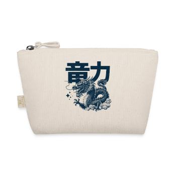 Dragon Power japanese Aesthetic - Organic Pouch - nature - Front