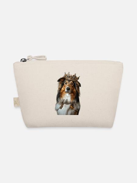 Shetland Sheepdog - Organic Pouch - nature - Front