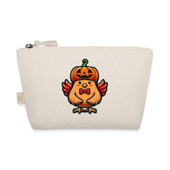 Halloween Poulet Poule Citrouille Dessin animé Octobre - Trousse biologique - nature - Devant