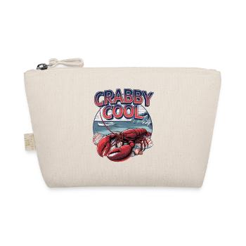 Crabby Cool für Meeresfrüchte Liebhaber - Bio-Täschchen - Natur - Vorne
