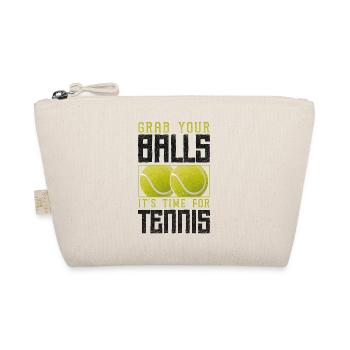 Drôle de joueur de tennis raquette jeu de mots - Trousse biologique - nature - Devant