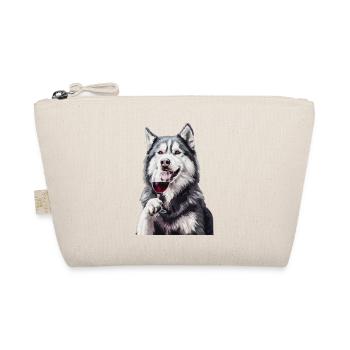 Sibirischer Husky - Bio-Täschchen - Natur - Vorne