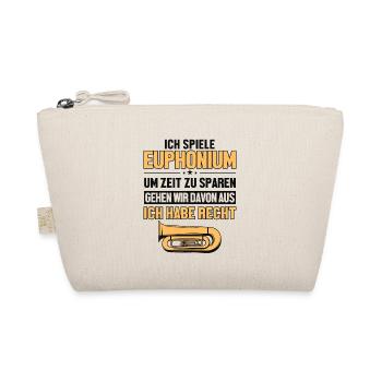 Euphoniumspieler hat immer Recht Euphonist Player - Trousse biologique - nature - Devant