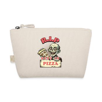 Rest In Pizza Drôle d’amateur de pizza Dire - Trousse biologique - nature - Devant