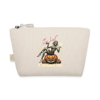 tellement chaud que ça me fait peur Lustiger Halloween Spruch - Trousse biologique - nature - Devant