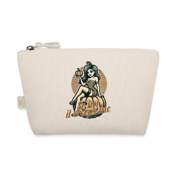 so hot it creeps me Lustiger Halloween Spruch - Organic Pouch - nature - Front