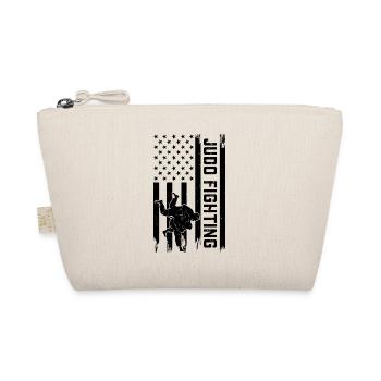 Judo Combat Drapeau américain Judo Arts martiaux Judo Judok - Trousse biologique - nature - Devant