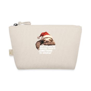 Don’t Disturb Me Sloth Sleep Shirt Noël - Trousse biologique - nature - Devant