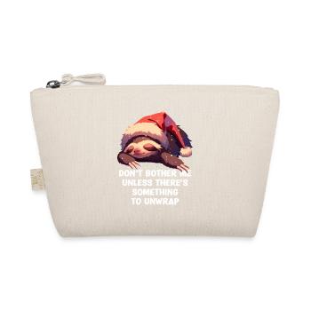 Don’t Disturb Me Chemise de nuit de Noël paresseux - Trousse biologique - nature - Devant