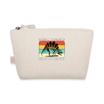 Fossil Hunter Bones In The Ground Paleontologist - Organic Pouch - nature - Front