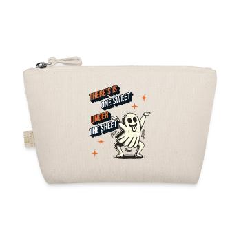 Lustiger Gespenster Spruch Retro Kostüm - Bio-Täschchen - Natur - Vorne