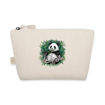 Niedlicher Panda Bambus Wald Tier Tierwelt - Bio-Täschchen - Natur - Vorne