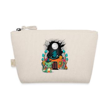 Citrouille Halloween Dragon Dragon Enfant Enfants Bébé - Trousse biologique - nature - Devant